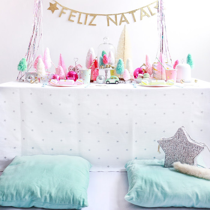 Com a Vibração das Cores do Arco-Íris - inspiração