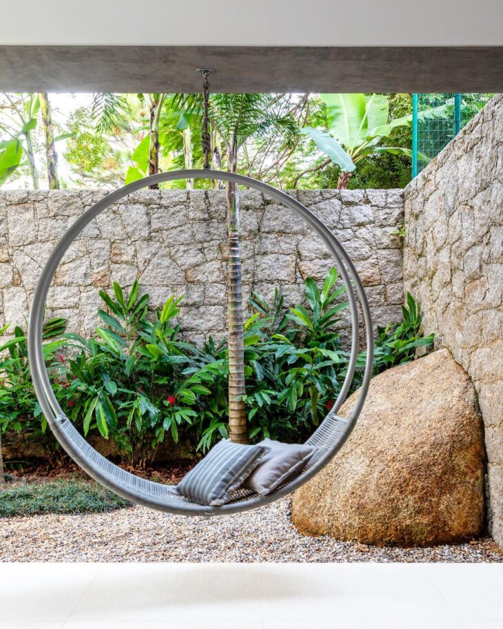 Com Balanço e Rede: Para Relaxar e Curtir a Natureza - ideia