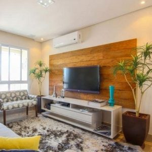 Painel de TV de Demolição: Sustentabilidade com Personalidade - inspiração