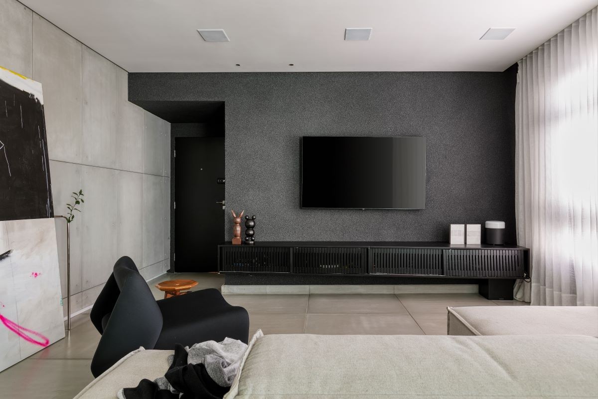 Estilo Industrial: Concreto e Minimalismo - ideia