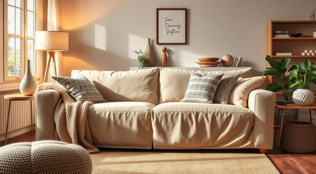 Sofá Clean com Capas Removíveis: Praticidade e Estilo - ideia