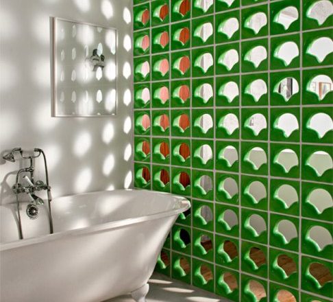 Cobogó Vazado no Banheiro: Ventilação e Privacidade - inspiração