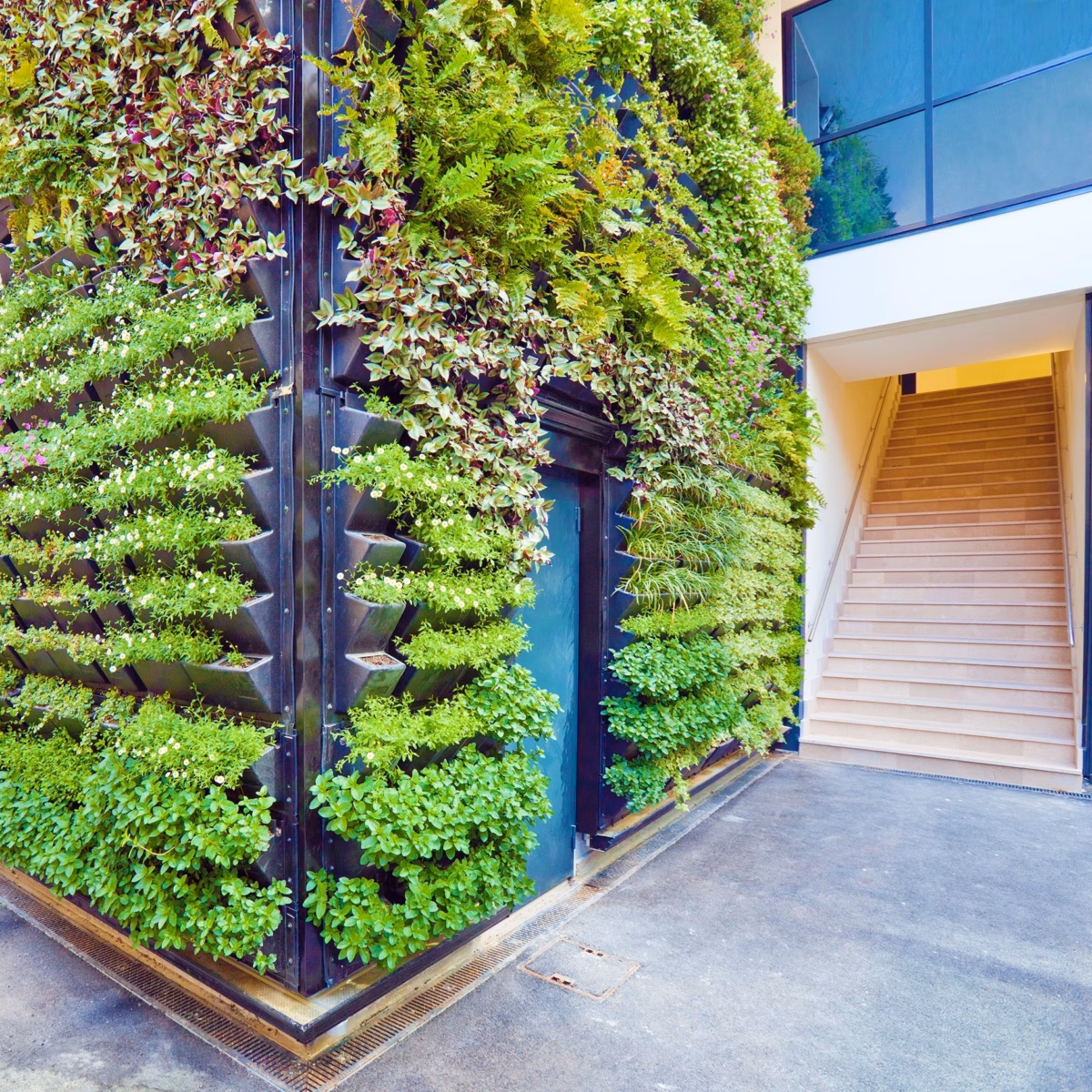 Jardim Vertical com Tecido Feltro: Simples, Barato e Personalizável - detalhe