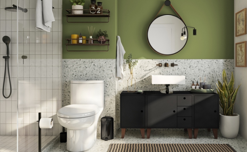 Com Banquetas e Pequenos Acessórios Vintage - inspiração