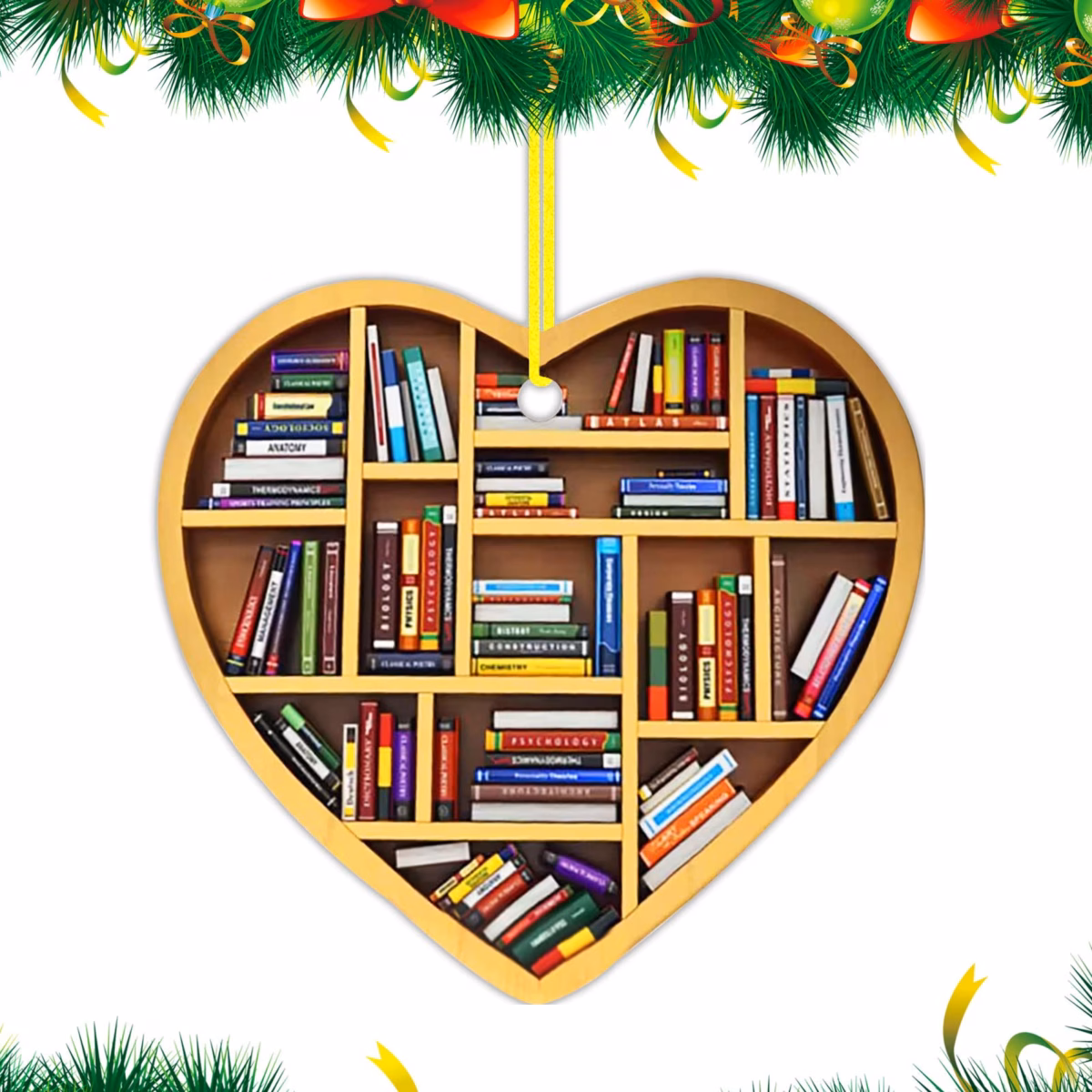 Árvore de Natal de Livros: Para Amantes da Leitura e Decorações Criativas - ideia
