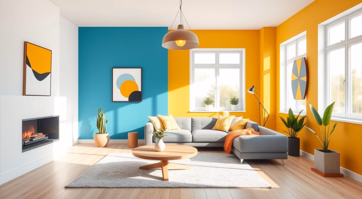 Paleta de Cores Vibrantes: Alegria e Personalidade em Cada Canto - inspiração