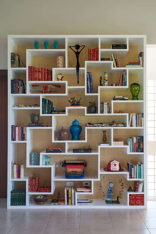 Estante Nichos Assimétricos: Uma Exposição de Arte - inspiração