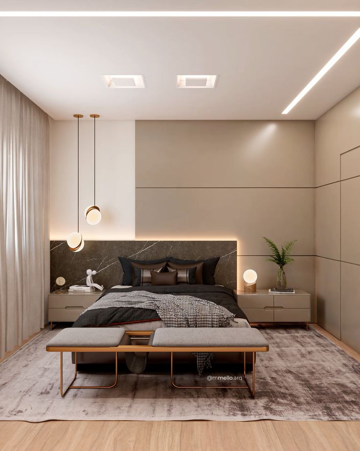 Móveis Suspensos com LED: Leveza e Modernidade - detalhe