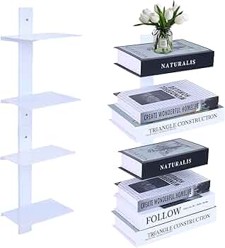 Prateleiras Minimalistas com Fixação Invisível: Leveza e Sofisticação - detalhe