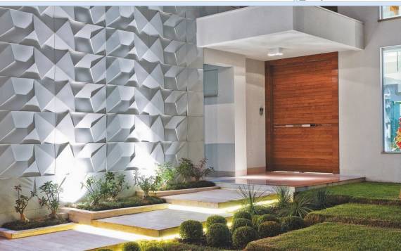 Revestimento 3D: Design Inovador e Impactante - inspiração