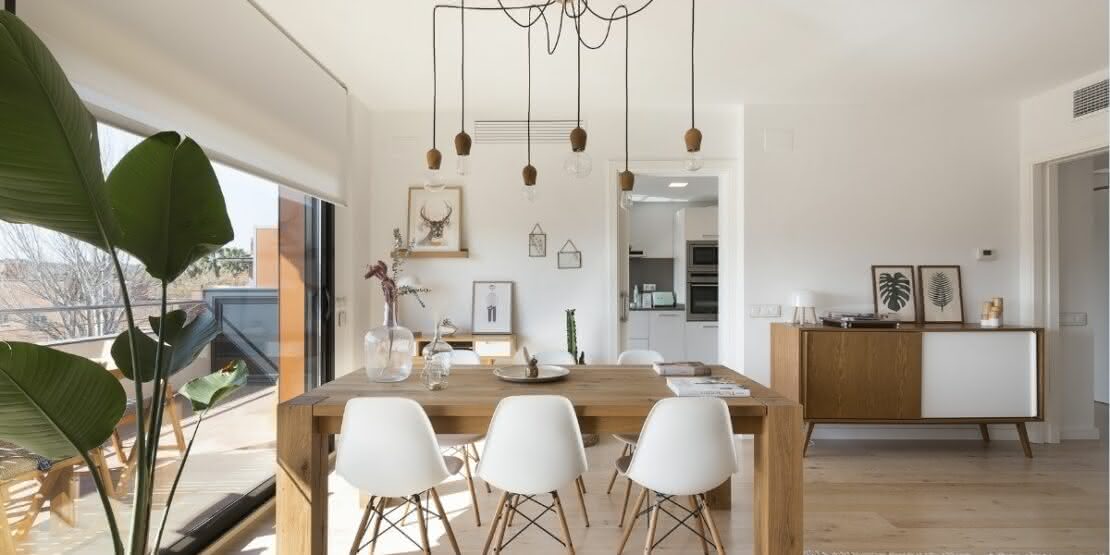 Clássico Repaginado: Elegância Atemporal na Sala de Jantar - inspiração