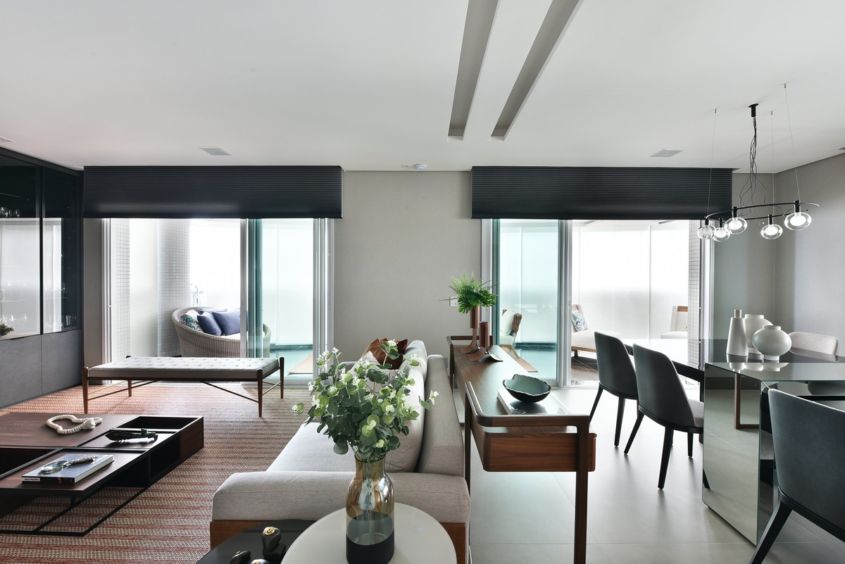 Sanca de Gesso e Jardim Vertical: Natureza Suspensa Dentro de Casa - ideia