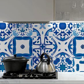 Adesivo Hidráulico: Cores e Padronagens Vibrantes - ideia