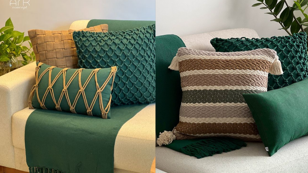 Almofadas Sustentáveis: Beleza Consciente que Respeita o Planeta - inspiração