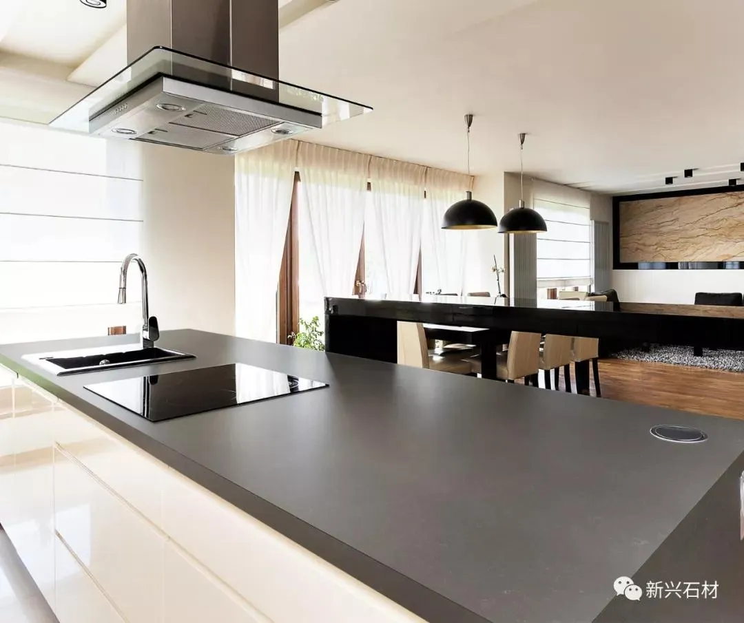 Bancada de Quartzo Preto: Drama e Elegância na Sua Cozinha - ideia