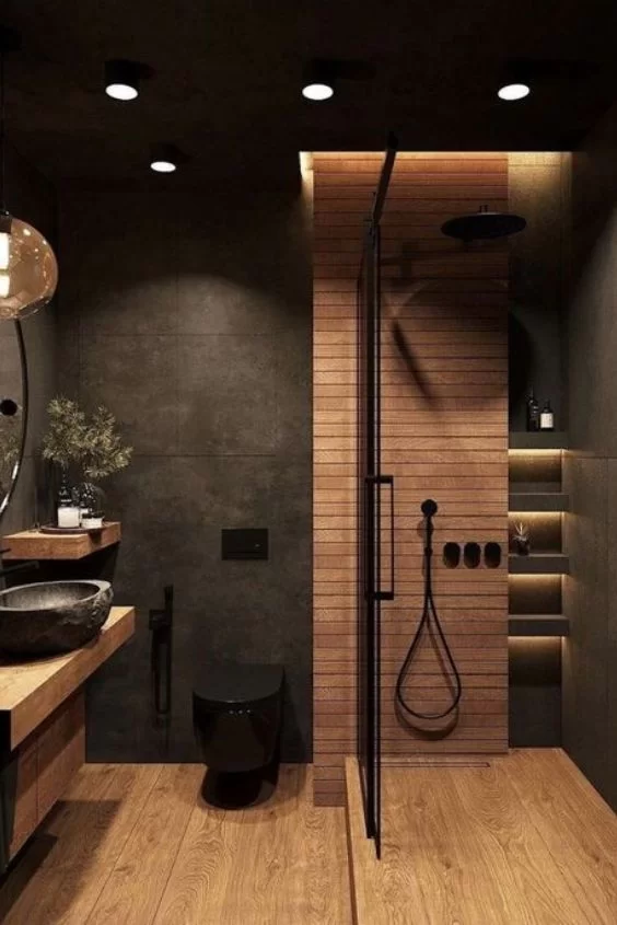 Com Madeira Natural: Aconchego e Elegância - detalhe