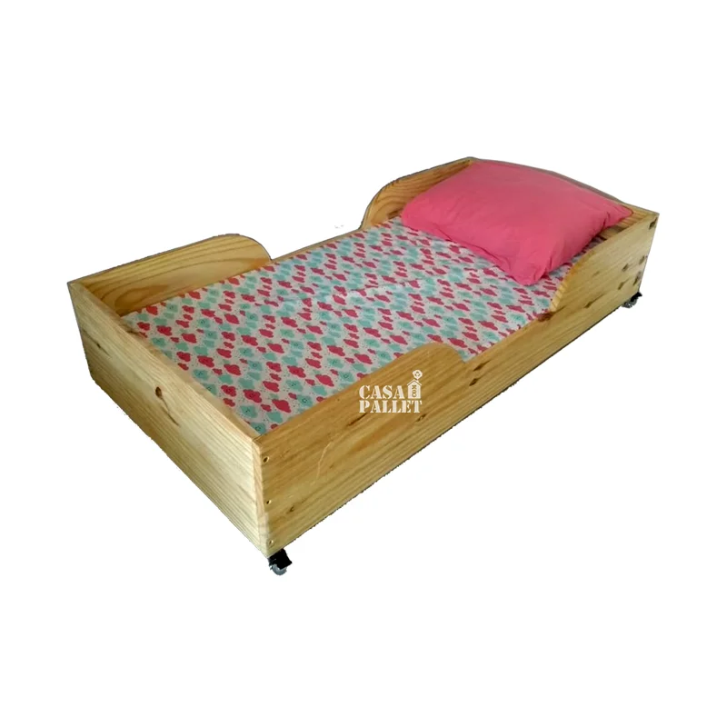 Cama Montessoriana com Pallet: Solução Criativa e Sustentável - inspiração