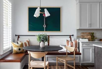 Canto Alemão Planejado com Estilo Industrial e Detalhes em Metalon - detalhe