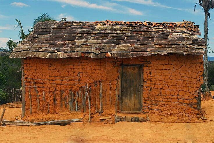 Adobe e a Elegância do Revestimento Rústico - ideia