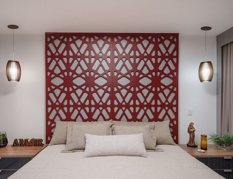 Cobogó como Cabeceira de Cama: Originalidade e Estilo - ideia