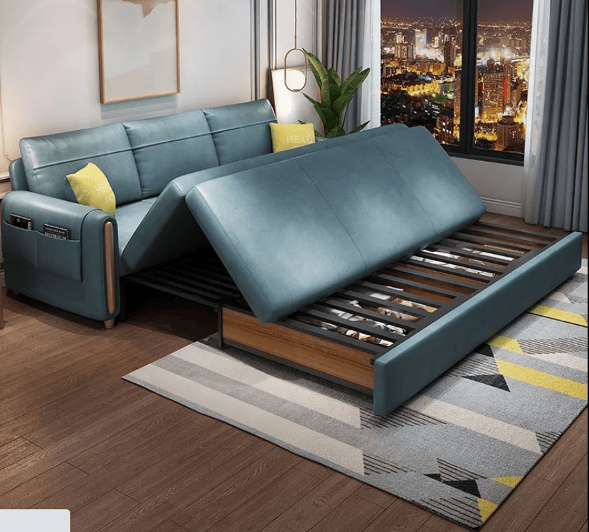 Sofá Cama Solteiro com Gavetas Embutidas: Praticidade e Otimização de Espaço! - ideia