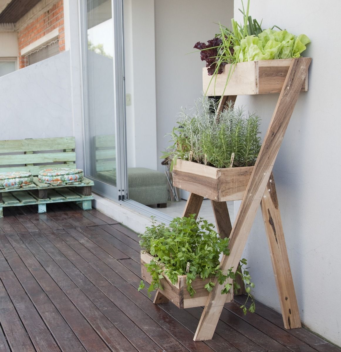 Horta Suspensa com Macramê: Um Toque Boho para Seu Apartamento - ideia