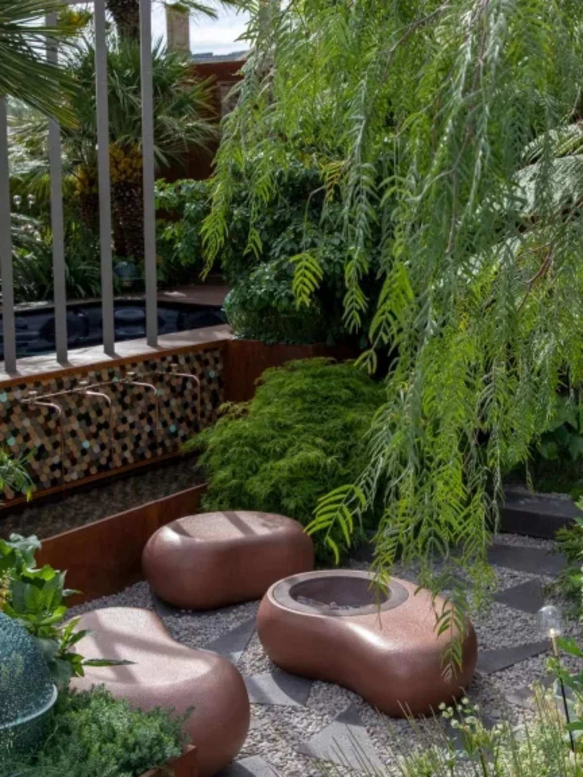 Aromas que Acalmam: Um Jardim Sensorial Relaxante com Lavanda e Manjericão - ideia