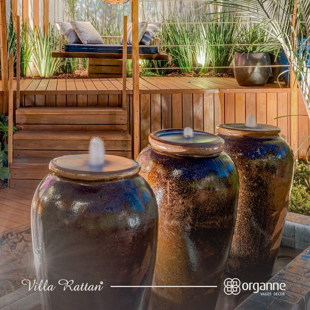 Com Vasos de Cerâmica Rústica: Um Toque Campestre Charmoso - detalhe