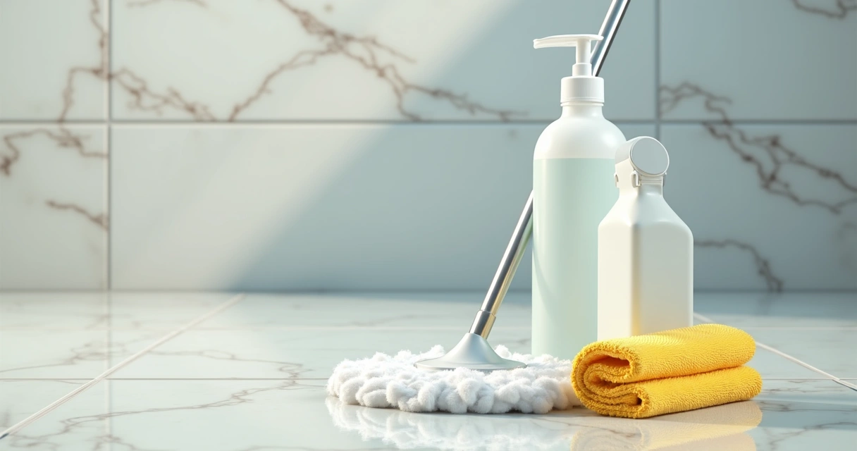 Toque Suave: Detergente de Coco para um Porcelanato Limpo e Delicado - detalhe