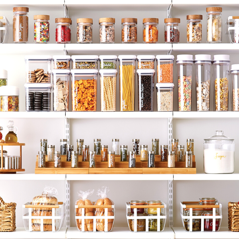 Cores Vibrantes na Despensa: Alegria e Organização em Harmonia - detalhe