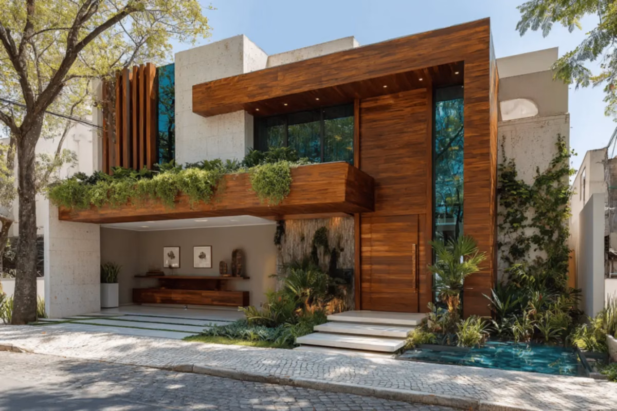 Com a Sofisticação e o Brilho dos Espelhos - ideia