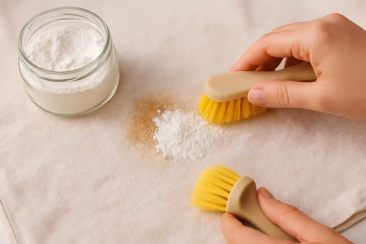 Gordura na Roupa de Bebê? Solução Segura e Eficaz com Amido de Milho - inspiração