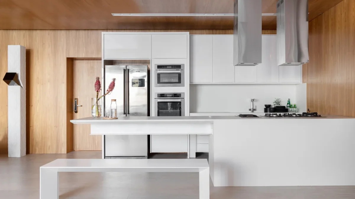 Com Piso Geométrico: Um Toque Retrô Cheio de Personalidade - ideia