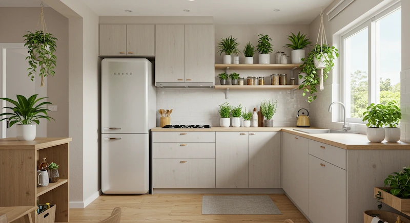 Com Plantas Suspensa: Natureza e Frescor Sem Ocupar Espaço - detalhe