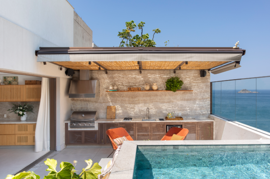 Com Bancada Estendida: Espaço Ampliado para Receber - detalhe