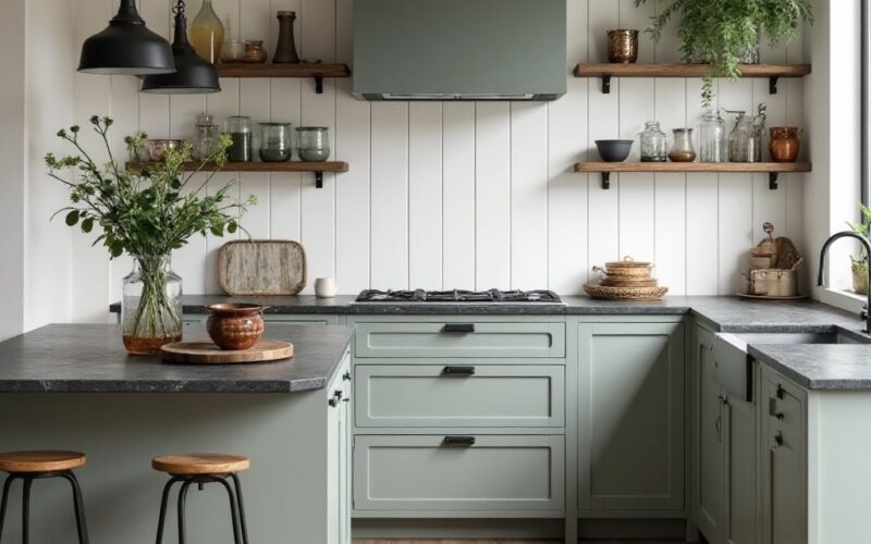 Com Azulejos Geométricos Vibrantes: Um Toque Artístico e Moderno - detalhe