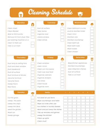 Minimalista e Clean: Cronograma com Design Neutro - detalhe
