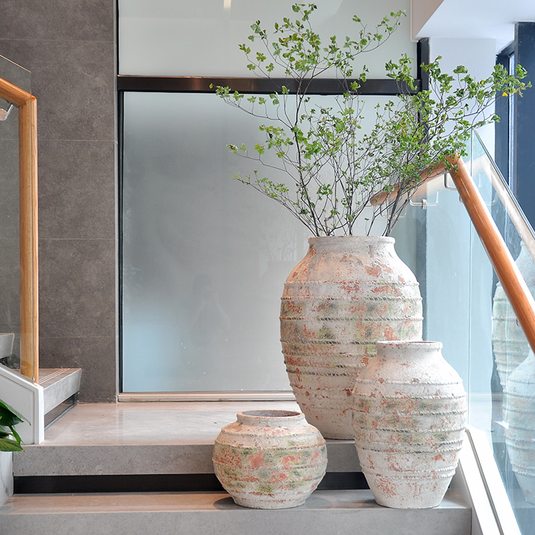 Vasos de Cimento Modernos: Minimalismo e Elegância - inspiração