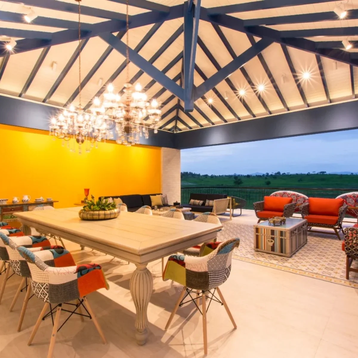 Com Cores Vibrantes e Alegres - inspiração