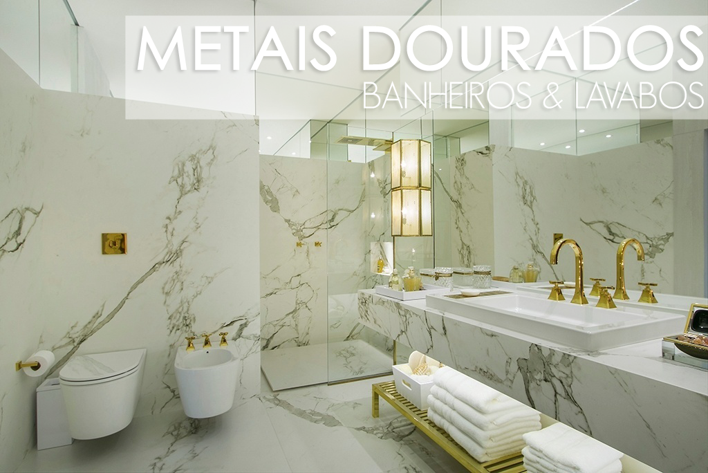 Com Metais e Luminárias Douradas - detalhe