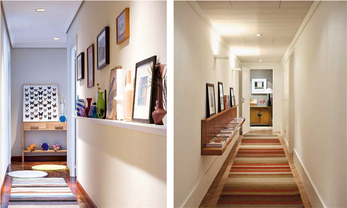 Delicadeza Vintage: Corredor com Detalhes em Renda - ideia