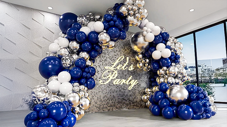 Decoração com Balões Desconstruídos: Um Toque Moderno e Divertido - detalhe