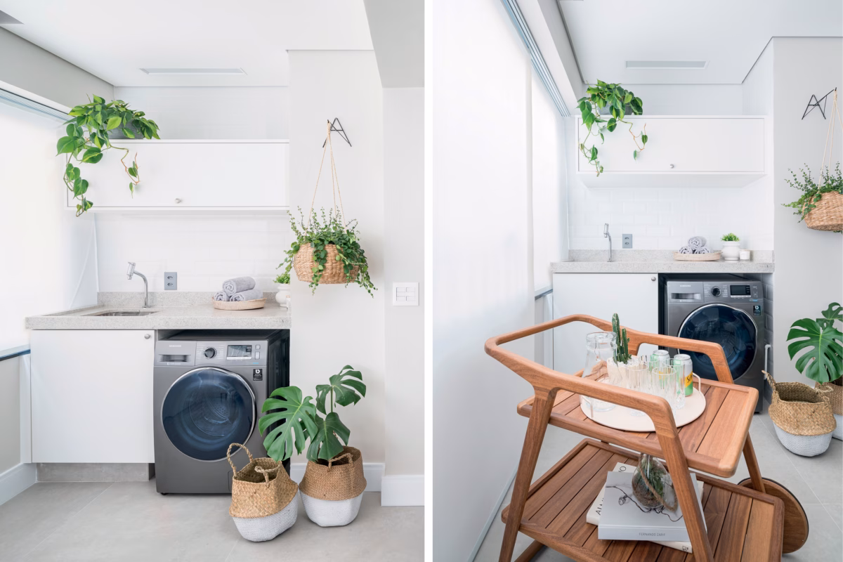 Lavanderia Floral: Aconchego e Delicadeza em Cada Detalhe - detalhe