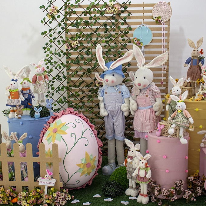 Decoração de Páscoa com Ovos Decorados à Mão: Um Toque Artístico e Personalizado - ideia