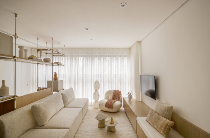 Refúgio Minimalista: Paleta Neutra e Design Clean - inspiração