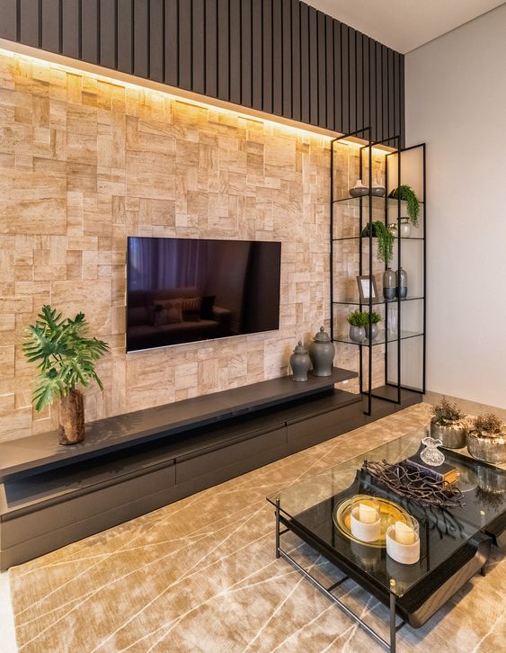 45 Decorações para Sala de TV com ...