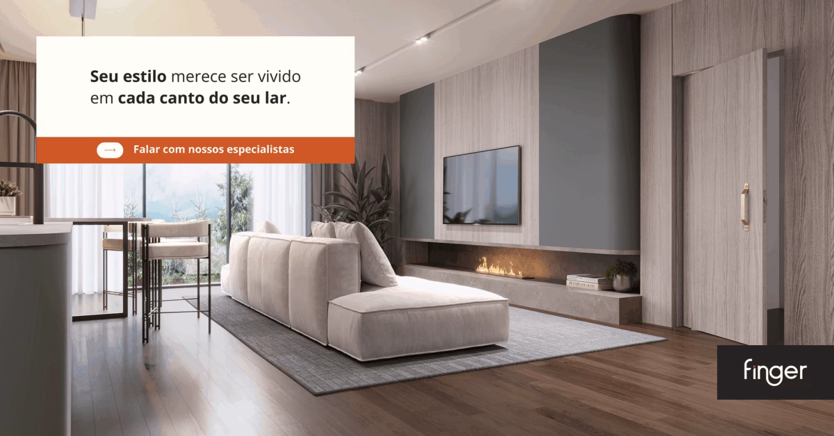 Escandinavo Aconchegante: Lareira como Ponto Focal - ideia