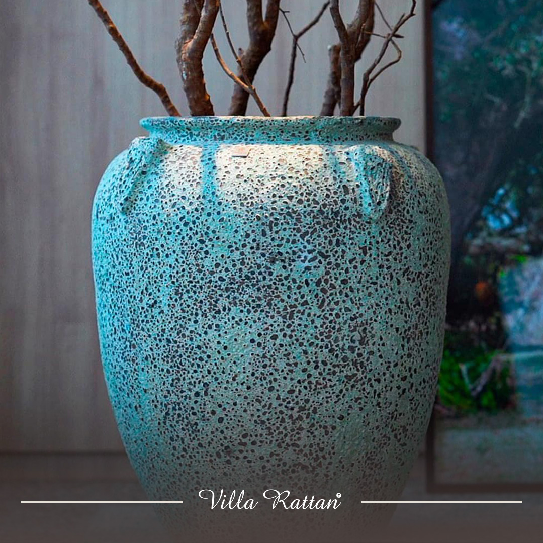 Jardinagem Aconchegante com Vasos de Cerâmica Pintados à Mão - ideia