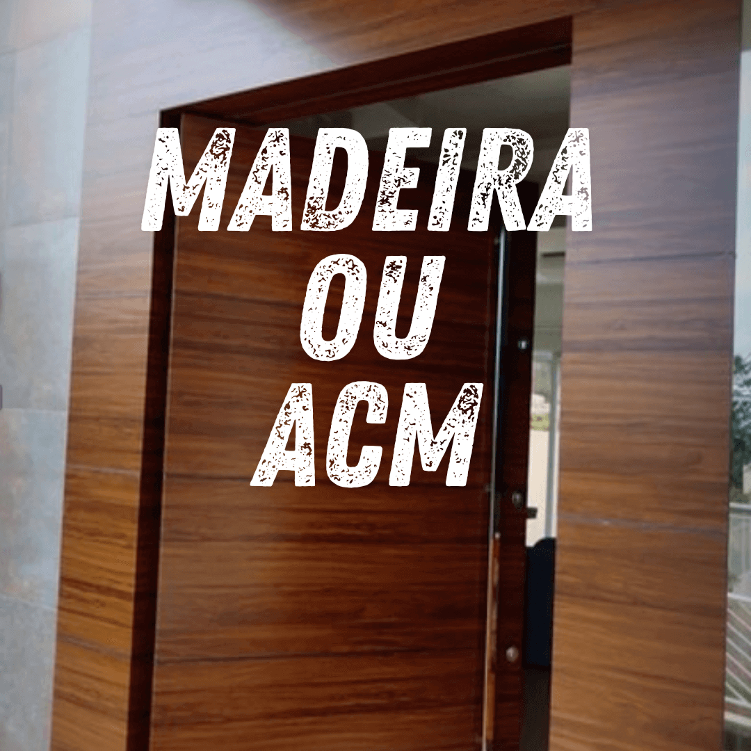 ACM Amadeirado: O Aconchego da Madeira com a Durabilidade do Alumínio - inspiração