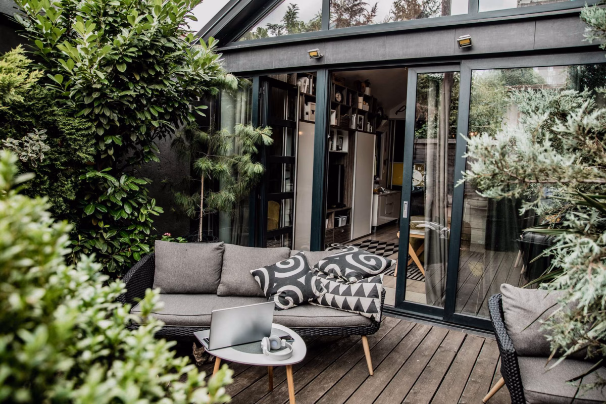 Jardim Vertical Aconchegante: Mais Verde em Menos Espaço - detalhe